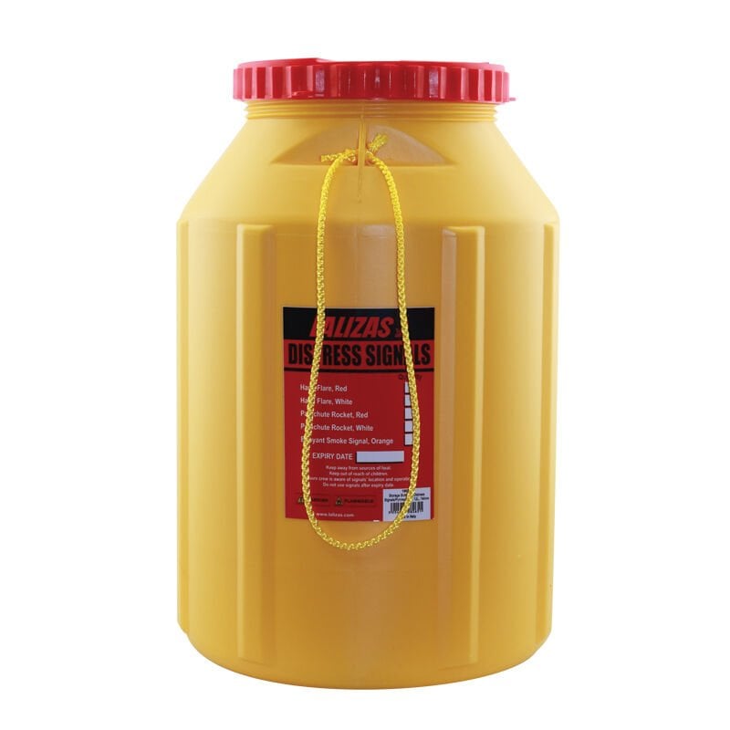 LALIZAS PLASTİK SAKLAMA BİDONU,  12LT, SARI