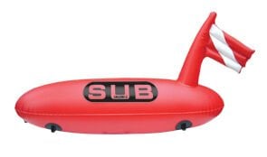 Dalış Şamandırası-Torpedo''Safe Dıve Çap28Cm L88Cm