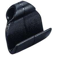 Hook f/Infl. Boat Cover, 40x40mm, Ø6mm Rope, Black