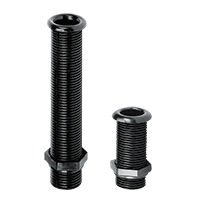 Thru-Hull Stand. Flange, 1'',Int.Ø25mm, L76mm, White