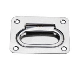 Gömme Kulp, Yaylı Tutamak, Inox 316, 76X57Mm