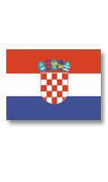 Croatian Bayrak 20 X 30Cm