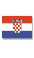Croatian Bayrak 30 X 45Cm