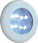 AquaLED 1W, 12V/24V Beyaz Lamba, Dış Beyaz