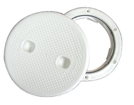 Endüstriyel Kontrol Hatchi Ayrılabilir Kapaklı  ις. Ø100mm, Beyaz