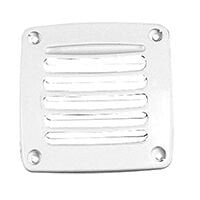 Ventilation Shaft Grilles Cover, 118x118mm, White