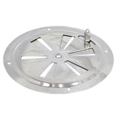 Havalandırma Menfezi, Inox 316, Ø125mm