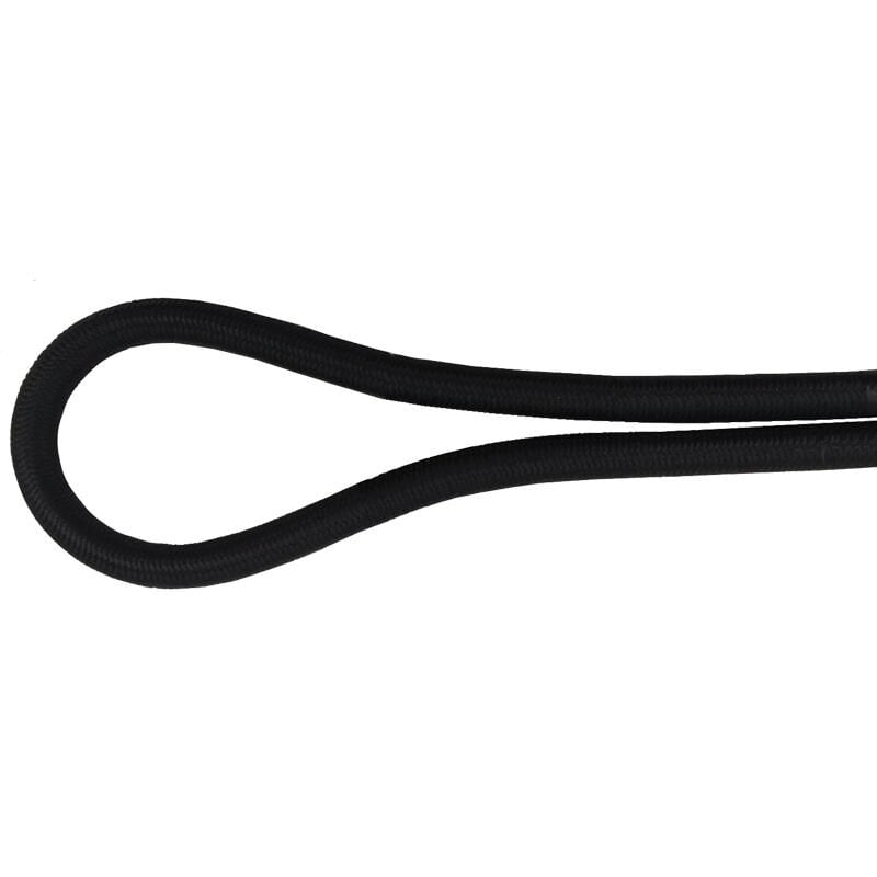 CABO MARİN LASTİKLİ HALATLAR, polyester, 1/4''(6mm), siyah