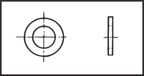 Düz Pul- Rondela Ø3Mm Aısı 316 Dın 125