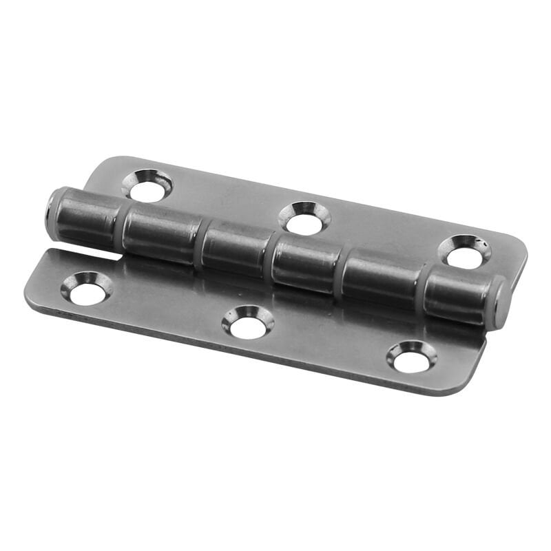Silent Hinge, Right, Inox 316, L40mm, W75mm, Thickness 1,8mm