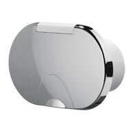 Case Twin For Shower & Water Tap, w/Lid, Chrome