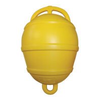 Mooring Buoy Rigid Plastic, Ext.Ø250mm, Yellow