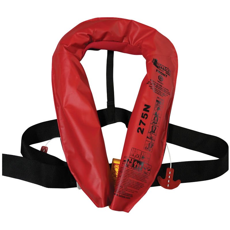 LALIZAS ŞİŞME CANYELEĞİ LAMDA OTOMATİK 275N,  SOLAS/MED-MER, TURUNCU