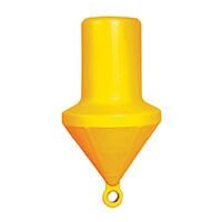 Marking Buoy Cylindr. Foam-Filled, Ext.Ø400mm,Yellow