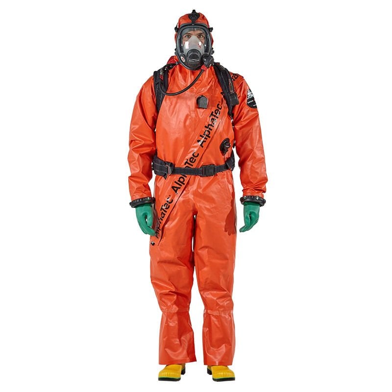 Chemical Suit ''Gas Tight, AlphaTec, TR, Light Type'', ΧL, Orange