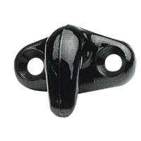 Hook Multi-Purpose Sm. Max Rope Ø4mm, L.30mm, Black