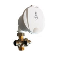 Case Fr,Water. Inlet,1,5-5 BAR, Elbow Conn. White