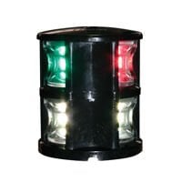 FOS LED 12 ÜÇ RENK & ÇAPA FENERİ, siyah