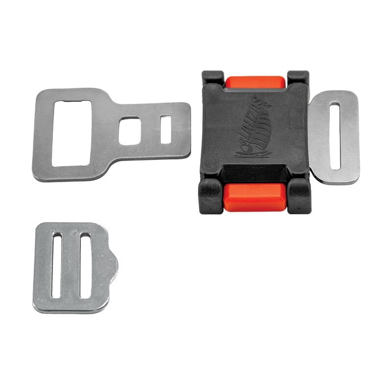 Safety Buckle, w/ Metal SS 304 Side Release, for 30mm Webbing