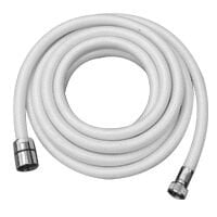 Shower Hose Braid, 5m, 1/2''-3/8'' threads, Ø13mm, White