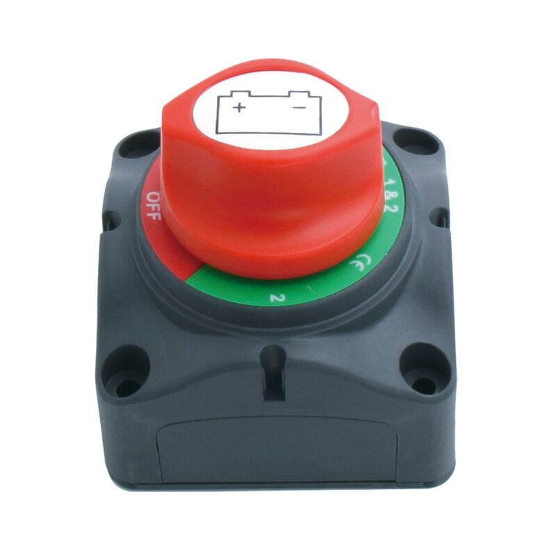 Battery Selector Switch, 275A, 1-2-BOTH-OFF