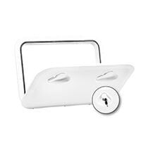 TOP LINE Hatch Kilitli, Beyaz, 315x440mm