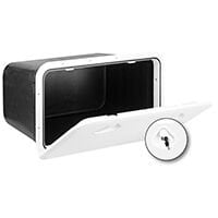 TOP LINE Saklama Hatchi, Kilitli, Beyaz, 353x606mm