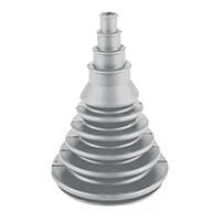 Cable Boot Flushmount, Ø115mm, Grey