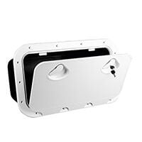 CLASSIC Saklama Hatchi Kilitli, Beyaz, 355x600mm