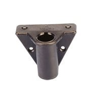 Oarlock Socket, Side-Mount, Black