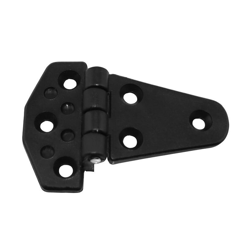 Hinge Polyamide, Offset, 85x60x4.5mm, Black