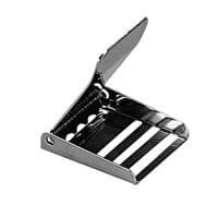 Buckle for 50mm Webbing, w/ Notches, Inox