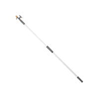 Telesc.Hook 2-Ends, Anod.Alum. Ø25mm L118-196cm,Grey