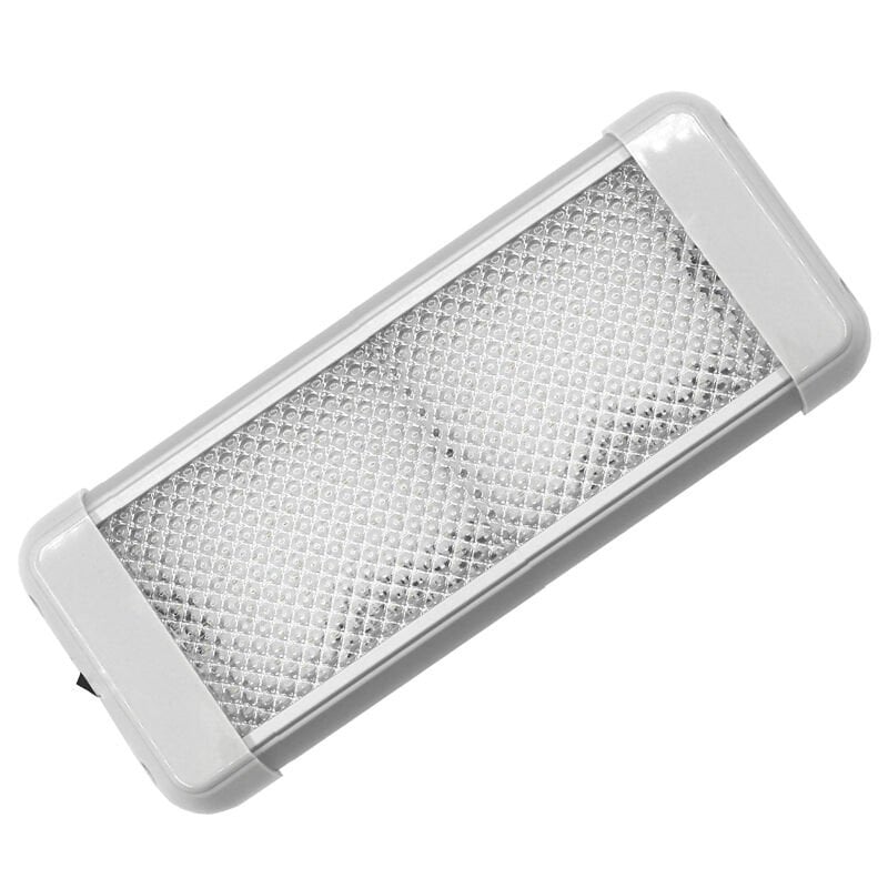 Aqua LED'li Tavan Lambası, yuvarlak, anahtarlı, 9.6W, 12&24V Multivolt DC