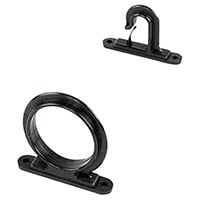 Rod Holding Ring Set, Black