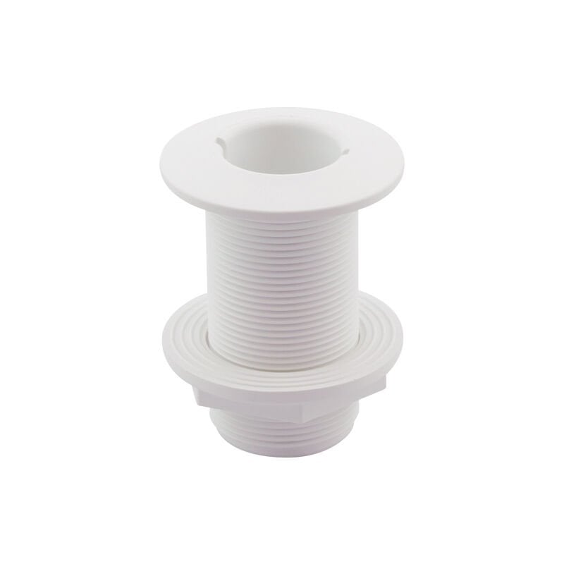 Thru-Hull Fitting 1 1/2'', L.98mm, White